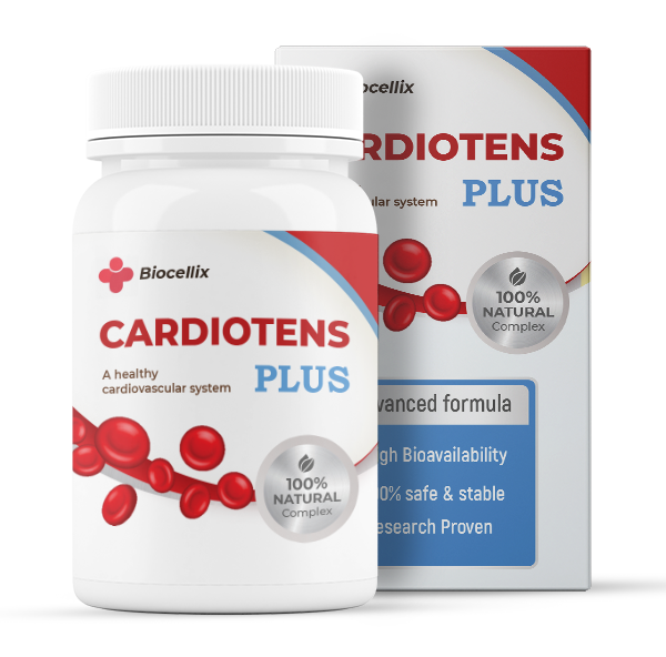 Cardiotens Plus naravni dodatek za srčno-žilno zdravje